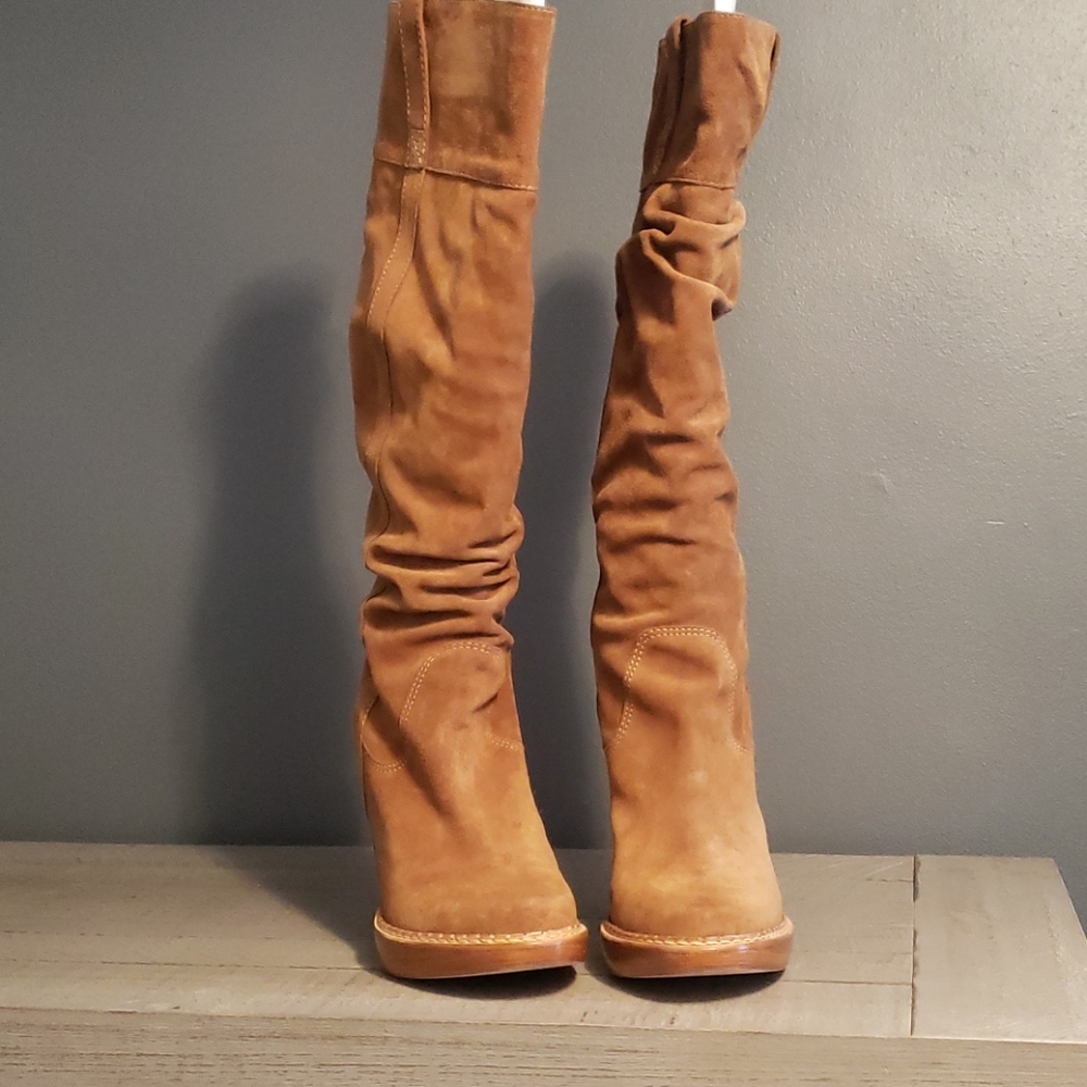 Kors Michael Kors Suede Knee Boots